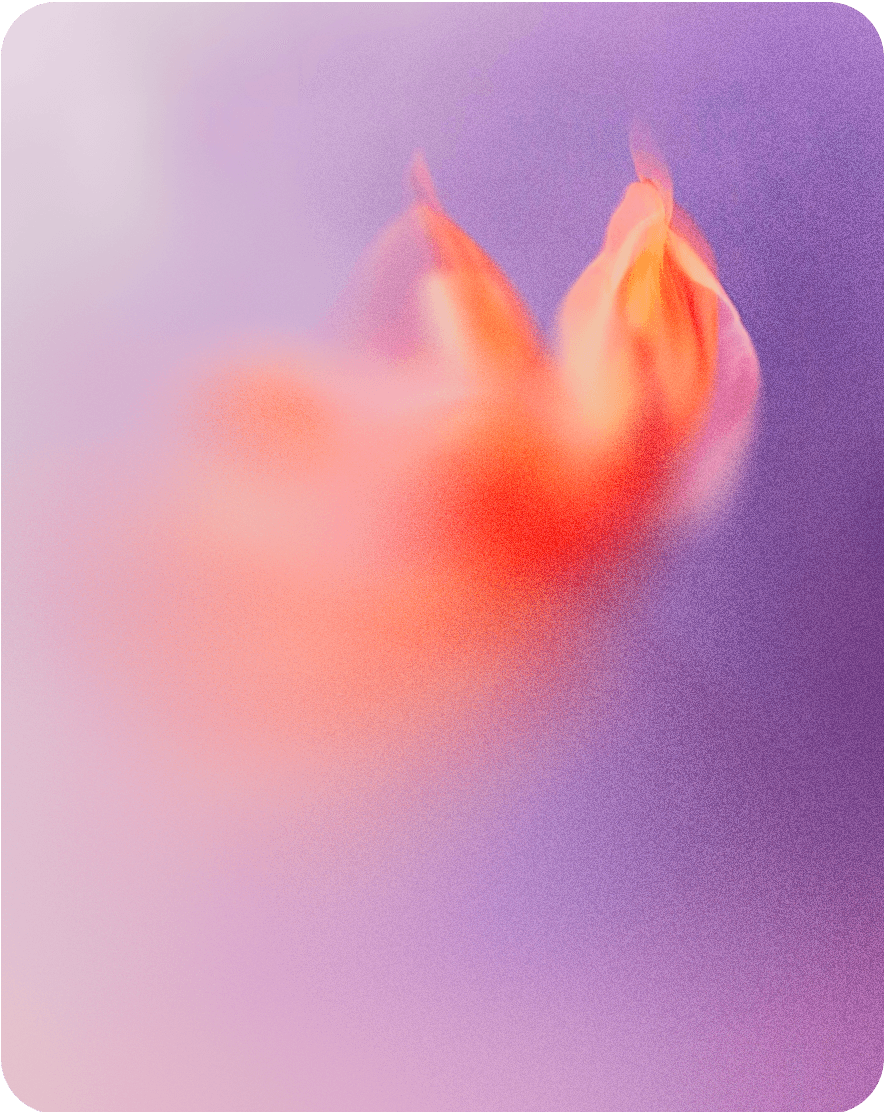 Colorful close-up portrait